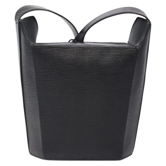 LOUIS VUITTON Epi Sac Seau Shoulder Bag Black M80161 LV Auth BA3396 - Picture 8 of 16